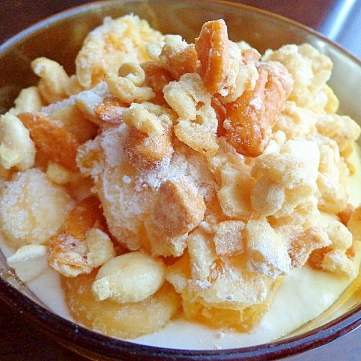 かりかりごつごつナッツ&とろけるバナナヨーグルト